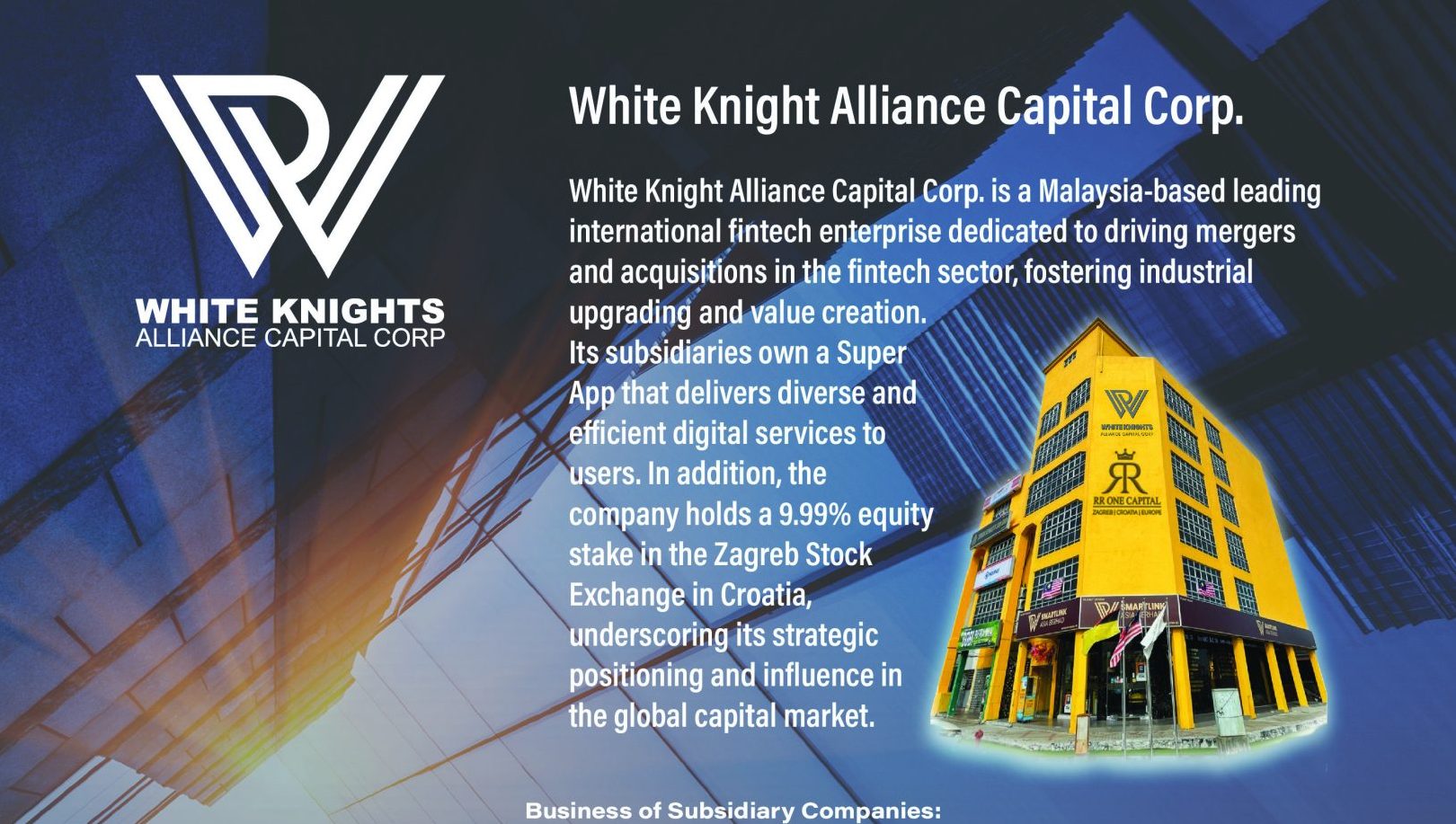 White Knight Alliance Capital Corp
