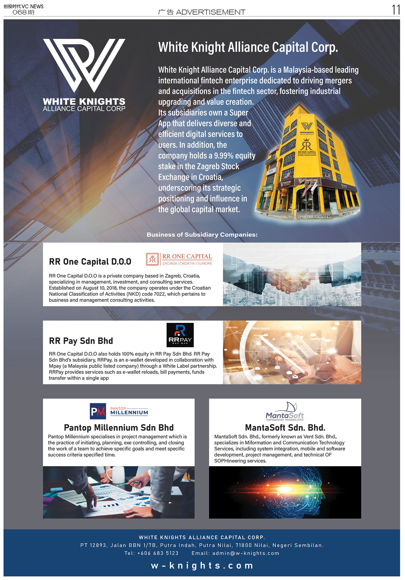 White Knight Alliance Capital Corp